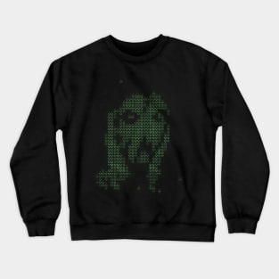 90s 80s vintage retro monitor streetwear. sci fi Crewneck Sweatshirt